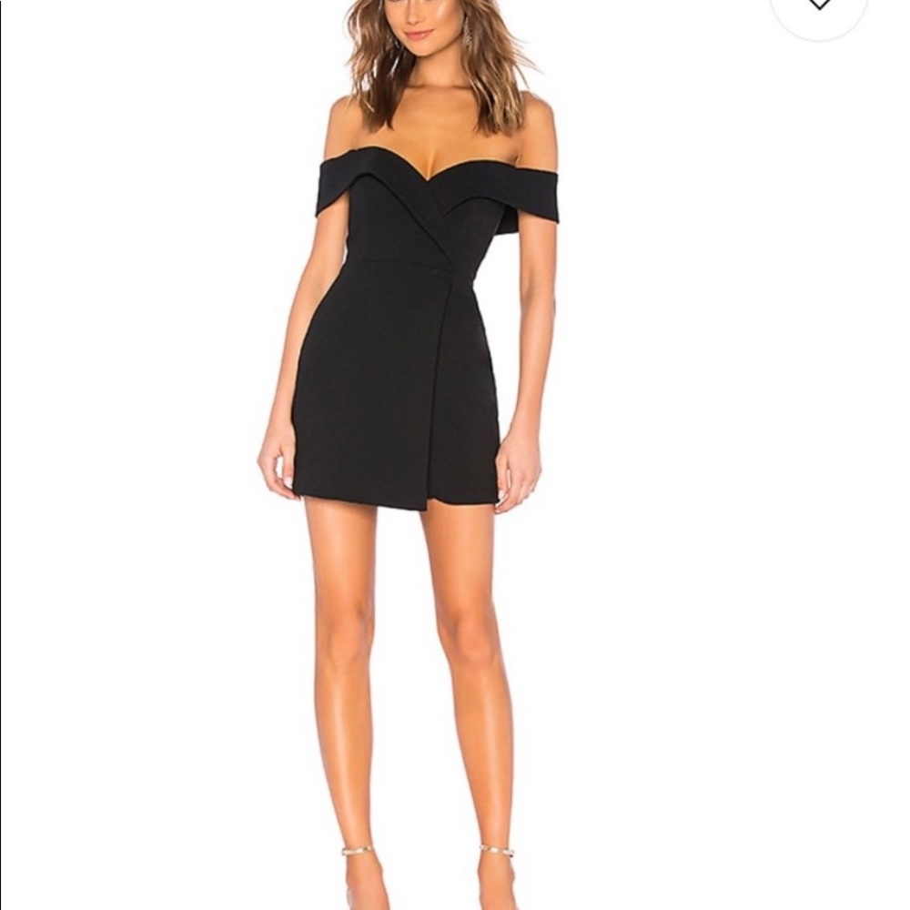 Brand new NBD off the shoulder dress